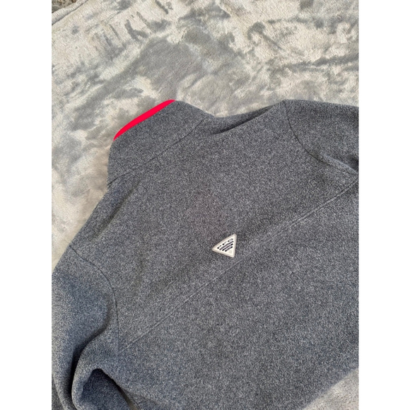 Columbia PFG Women’s Harbor-side Pullover Quartersnap Size XS Pink and Grey - Picture 4 of 8